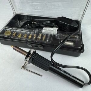 Plaid Woodburning Tool Set Unisex OS Black Excellent Crafting Kit with Tips